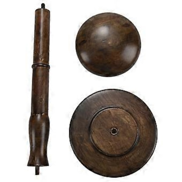 Vintage Træ Hatteholder Parykholder Display Stand