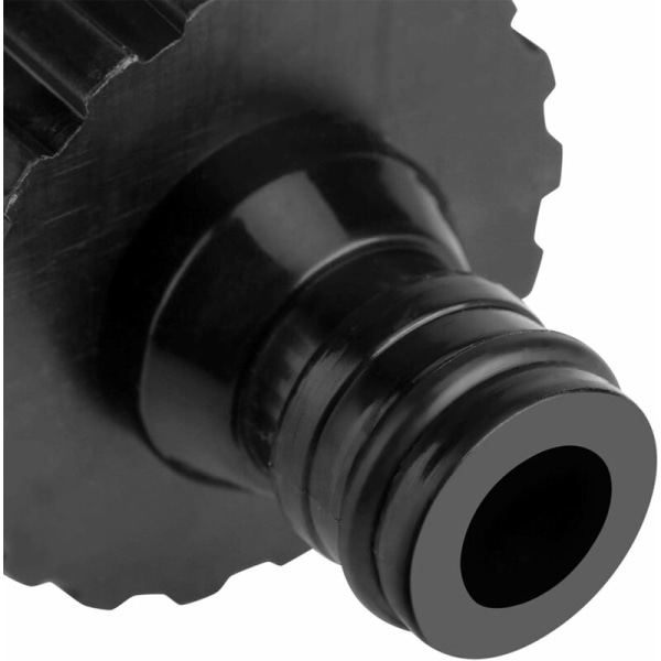 Universal vandhane slangeforbindelse til bilvask havevandslange hurtigkobling hane adapter diameter mindre end 16mm (sort)