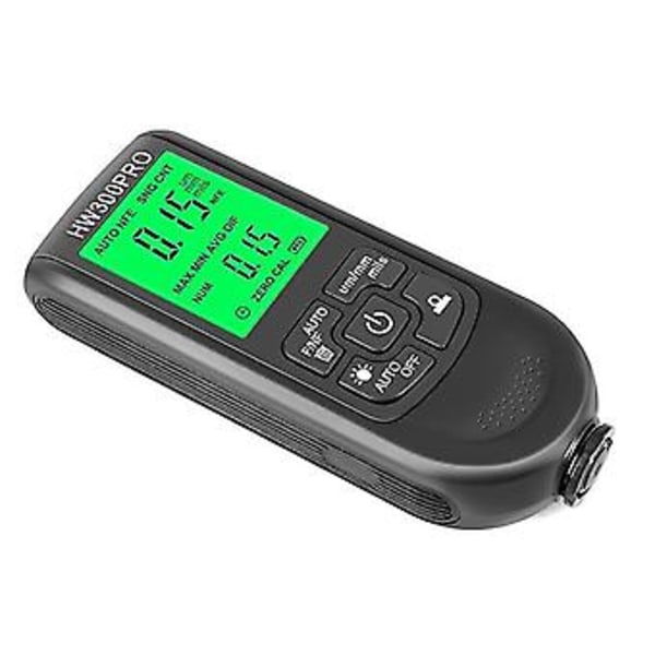 -300pro Lagtykkelsesmåler 0-2000um Biltykkelsesmåler Automotive Meter()