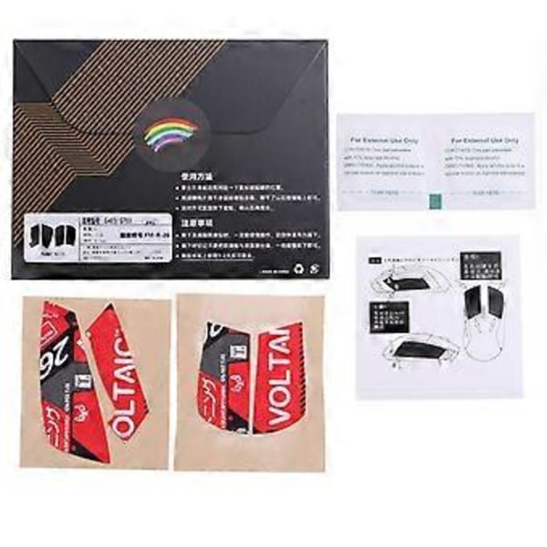 DIY Musehud Muse Skøyter Sideklistremerker Svettebestandige Pads Anti-skli Grip Tape for G403 G603 G703 Mus