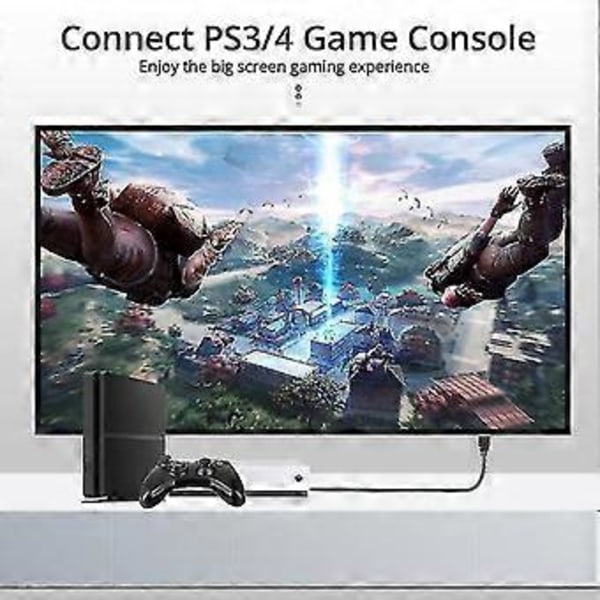 4k Hane Till Hane Monitor Kabel 1080p Hdmi-kompatibel Videokabel 1m Laptop Dator Anslutningssladd För Smart Tv Projektor
