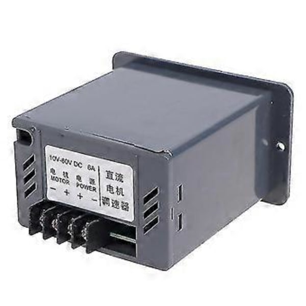 12V 24V 36V 48V PWM DC Moottorin Nopeudensäädin Käännettävä Kytkin 6A Säädin Hfmqv