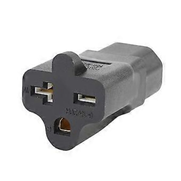 IEC 320 C14 til 6-15/20R AC Adapter C14 Han 3 Ben til 6-15/20R Konverteringsstik