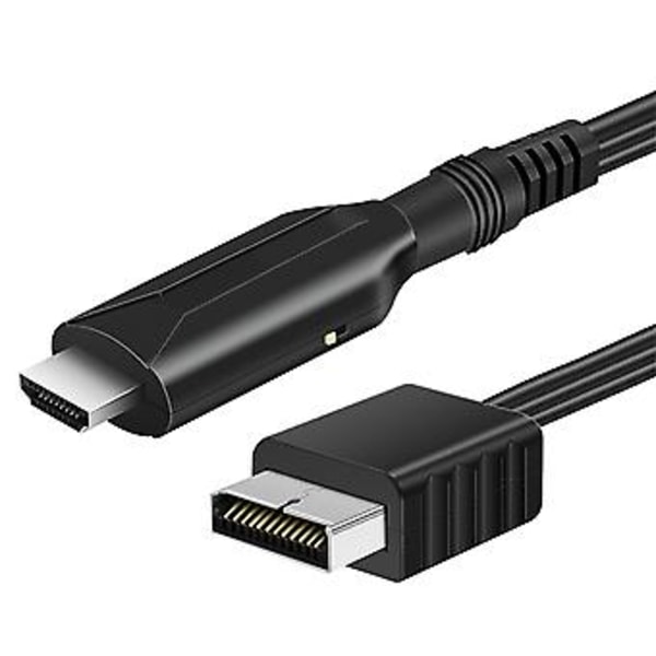 Uden forsinkelse PS1/PS2 til HDMI-kompatibel adapter 1m længde konverter