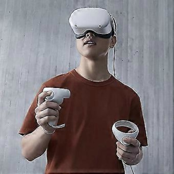 Yhteensopiva Oculus Quest 2:n kanssa, Nopea Lataus & PC-tiedonsiirto USB C 3.2 Gen1 -kaapeli VR-kuulokkeille