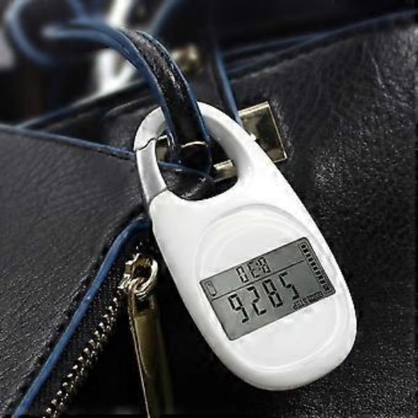 Multifunktionell Stegräknare Portabel Pedometer Fitness Tracker För Spårning av Steg / Gångdistans Kalorier Fitness Monitor