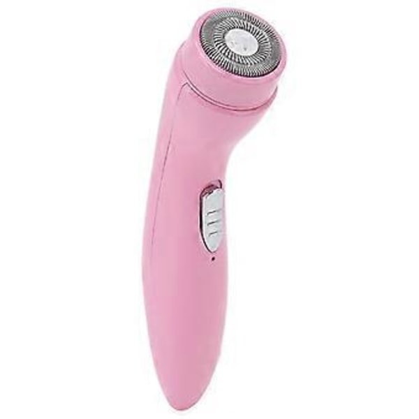 Elektrisk barbermaskine, lav støj, rustfrit stål, elektrisk hovedbarbermaskine, lav allergisk reaktivitet til mænd, 3,7V 2W, pink