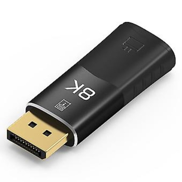 8k Displayport -yhteensopiva Adapterimuunnin 8k/60hz 4k/120hz Mini Dp Fe Hd Tv -kaapeli Video Ada