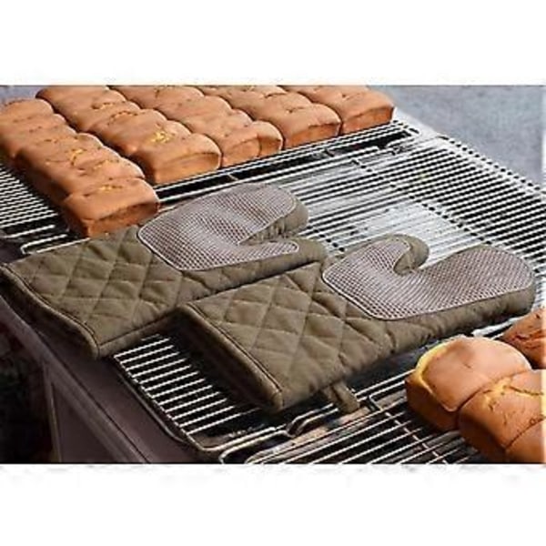 Varmebestandige ovnsvotter tilgjengelig, mikrobølgesikre kokkehansker for baking og grilling