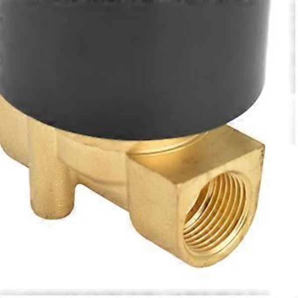 2W04010 G3/8 tommer Magnetventil Messingmembran Normalt Lukket Elektrisk Magnetventil til Vand Luft Olie DC12V