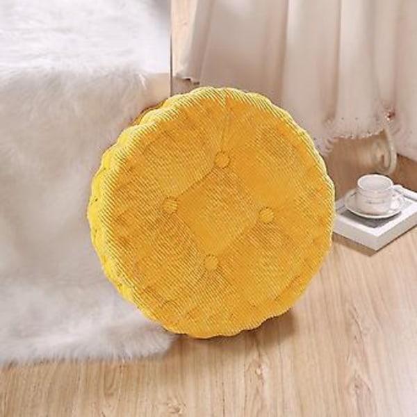 Tuolinpehmuste, pyöreät istuintyynyt ruokatuoleihin, mukavat pehmustetut tuolinpehmusteet kotiin, toimistoon, patiolle, autoon, 40 cm