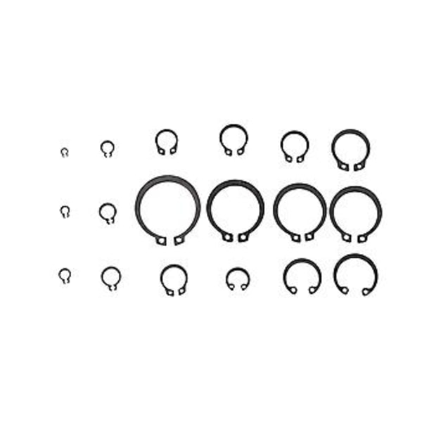 300 stk. C-clips Ekstern låsering Ware Cir Clip Ring Sett For Indri