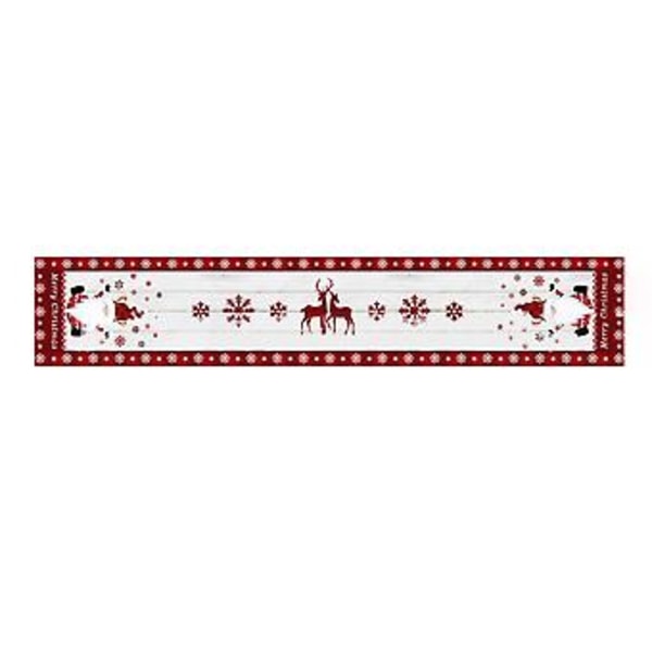 Juldekoration, Jul Tomte Bordslöpare Dvärg Randig Bomull och Linne Duk Jul Tomte Bordslöpare Världsklass Design