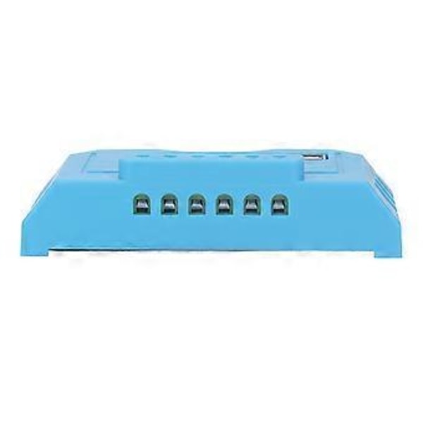 Aurinkolataussäädin LCD-näytöllä 12V 24V Kaksois-USB-portti PWM Aurinkolataussäädin 20A