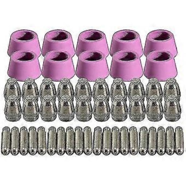 50 stk. Plasmaskærer Kit Kompatibel Ag-60 Sg-55 Wsd-60 Passer Cut-60 Lgk-60
