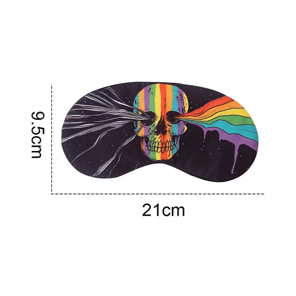 Hauska sidos naisille, miehille, lapsi, unimaski, pehmeät yösilmäsuojat matkaunille, tyyli 2