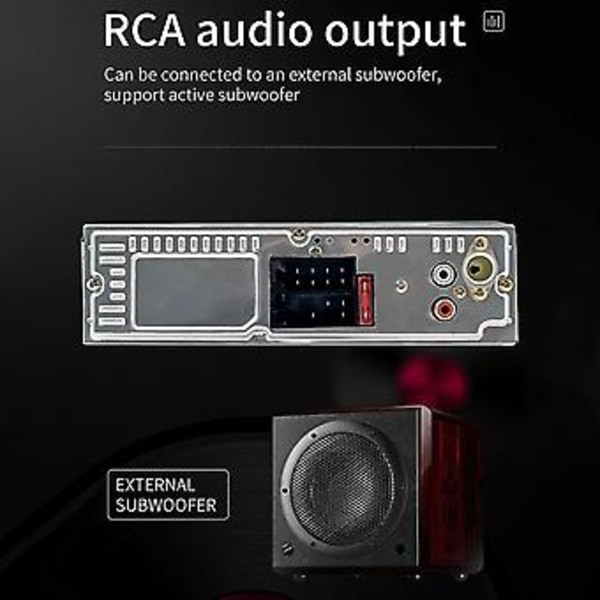 Autosoitin Autoradio Functal All-in- Car Mp3-soitin Auto