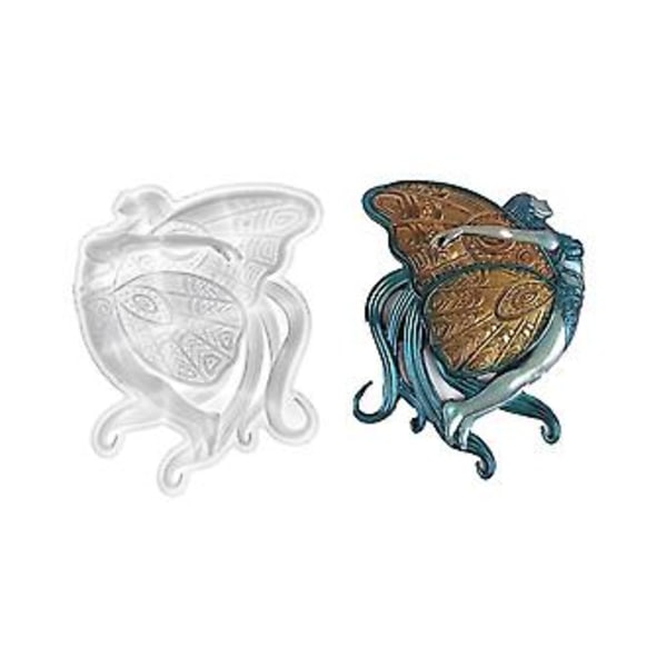 Pige Ornament Silikoneform Resin Epoxy Håndværksform Hjem Rotte