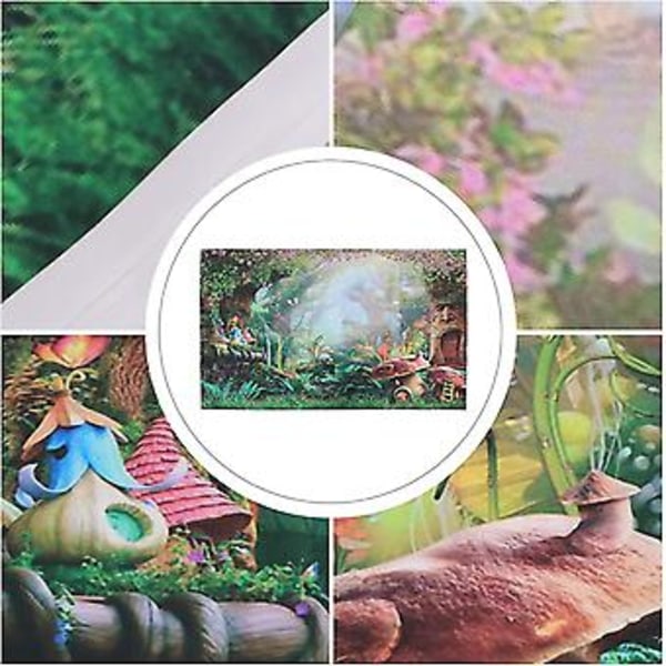 Wonderland Valokuva Taustakangas 3D Sarjakuva Studio Tausta Seinärekvisiitta 90x150cm (d-4)