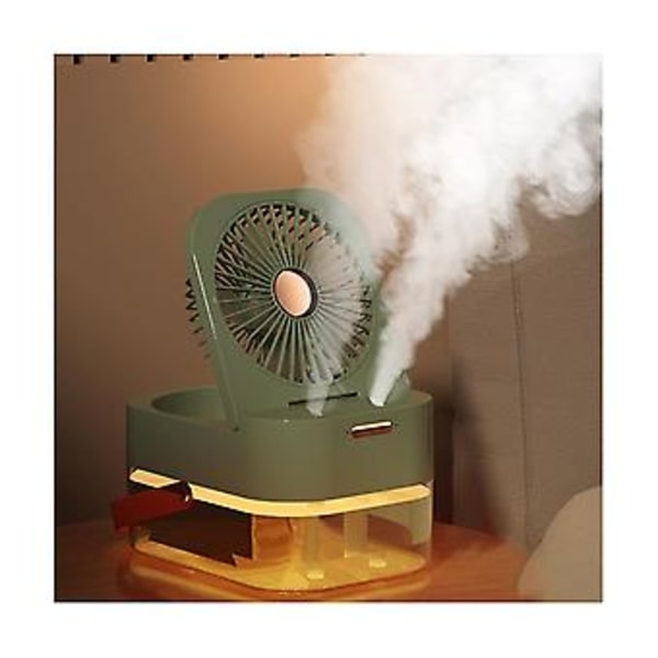 Ny Mist Fläkt Portabel Fläkt Er Usb Fläkt Skrivbordsfläkt Med