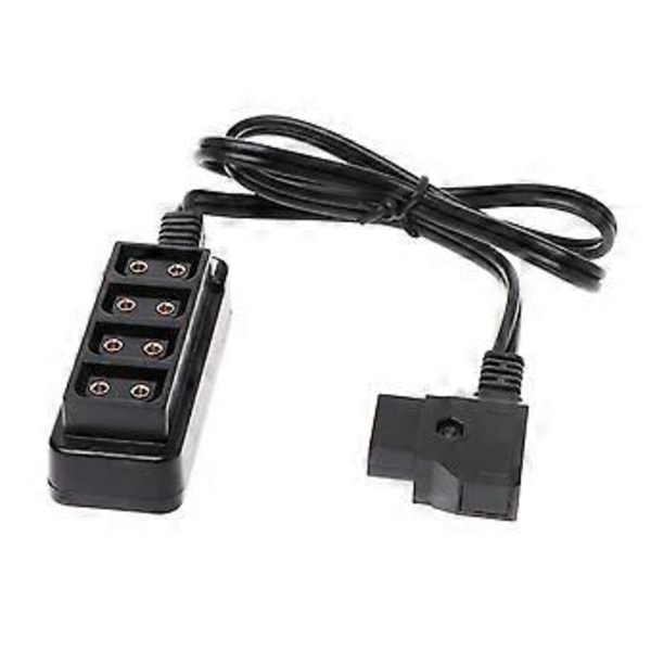 D-Tap Hann B-tape Til 4 Hunn Hub Adapter Splitter Kabel For Fotografering Strøm