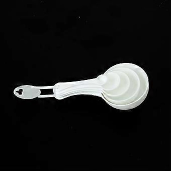 Parti 5 st 100ml / 50ml / 15ml / 5ml / 1ml Dosering Skedar Mätning Plast.
