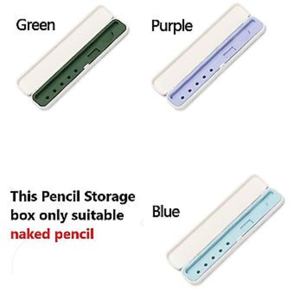 Kannettava kynäsäilytyslaatikko Pencil 1. sukupolvelle, Pencil-tarvikkeille, Pencil 2. kotelolle, vihreä