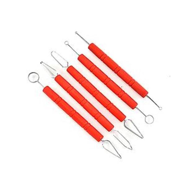 5-osainen ruostumattomasta teräksestä valmistettu Py Tools -sarja, Py Tools Mer Ing Tools -vahakaiverrus