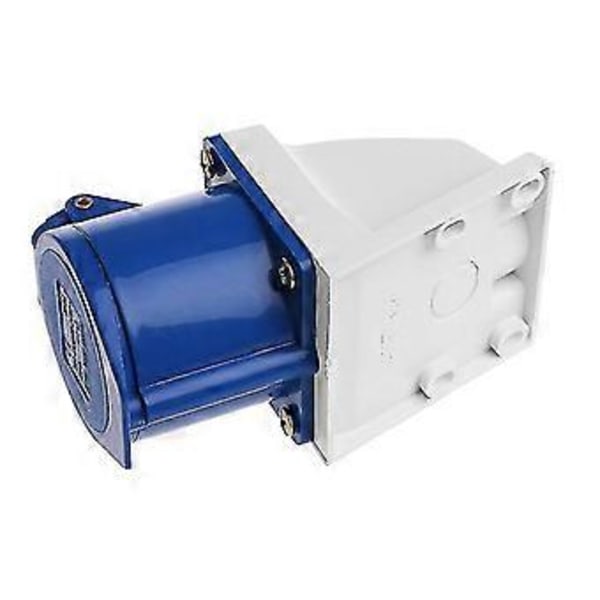 1kpl 32 Amp 3-nastainen teollinen pistorasia 220v-250 volttia vedenpitävä Ip44 2p+e 32a Hy