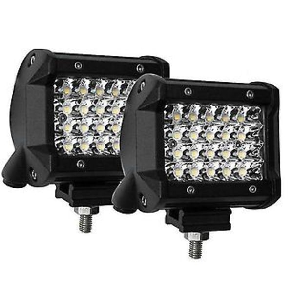 2 stk. 4-tommers LED Bar Kjørelys LED Pods Offroad Tåkelys For Lastebil Bil