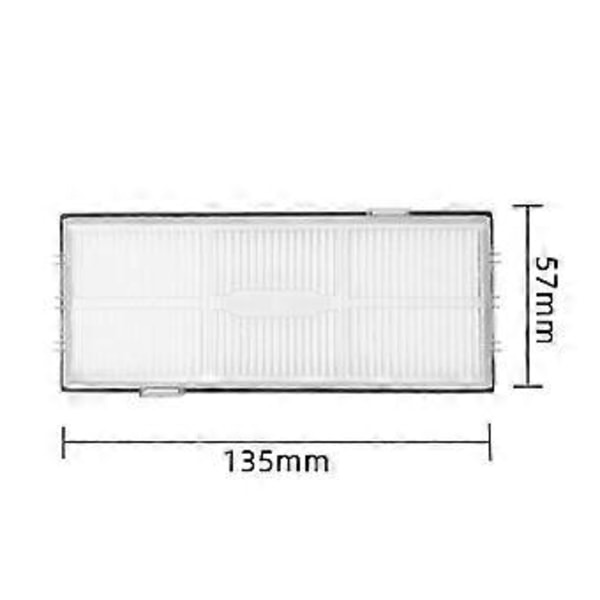 For S8 S8+ S8 Pro Ultra G20 Støvsuger Reservedeler Sidebørster Filtre Moppeputer Støvposer