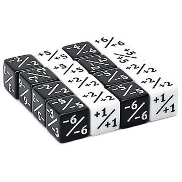 48 Stycken 16mm Tärningsmarker Lojalitetstärningar D6 Tärningar Fyrkantiga För ,ccg, Spel