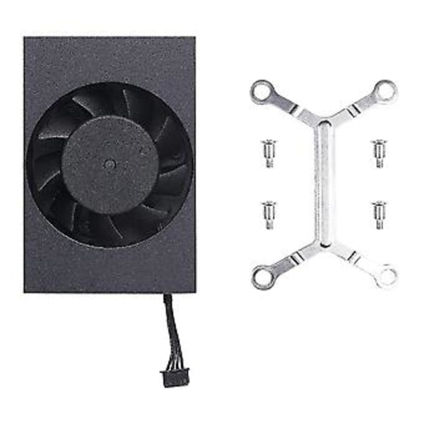 Aluminium Kylfläns Med Fläkt För Jetson Xavier Nx Modul Inbäddad Justerbar Hastighetsfläkt Kylfläns