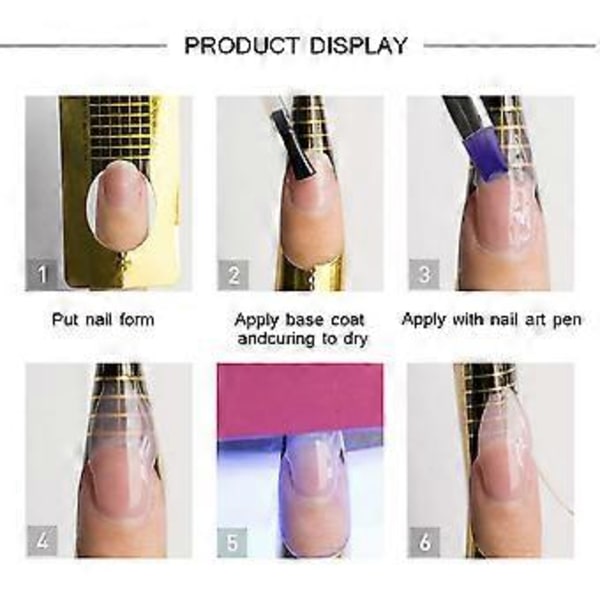 15ML Fingerneglforlengelse UV Lim Negledeksel Soak Off Extend Jelly Gel Neglekunst