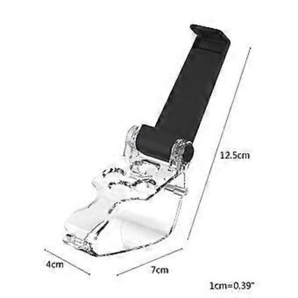 Foldbar 180 Graders Controller Mobiltelefonholder Mobiltelefonklemme til Xbox Series X Gamepad Controllere Tilbehør