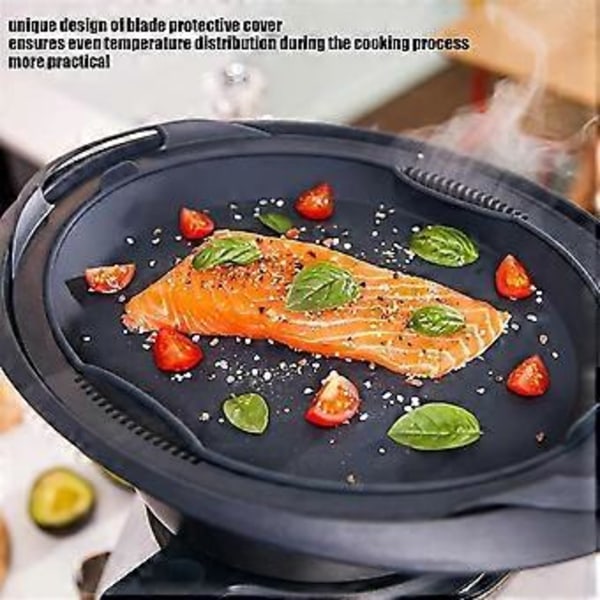 Silikonbrett for matlagingsmaskin TM6 TM5 TM31 Bakebrett Matte Steamer Fat Plate Pan Kjøkkentilbehør
