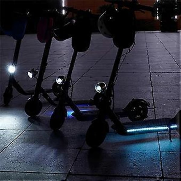 LED Stripelys Lommelykt RGB Bar Lampe for Xiaomi M365 Pro 1S Elektrisk Sparkesykkel For Ninebot Skateboard Langt Lys Blinkende Modell