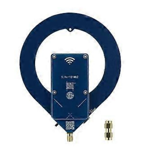 10KHz-180MHz Mini Aktiivinen Antenni LW/MW/SW/FM Ilmailu Kannettava Korkean Vahvistuksen Silmukka-antenni Yhteensopiva SMA-K/SMA-J Liittimen Kanssa