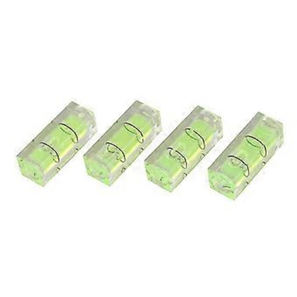 4 stk. 10x10x29mm Universalt Firkantet Libelle Stativ Målekamera