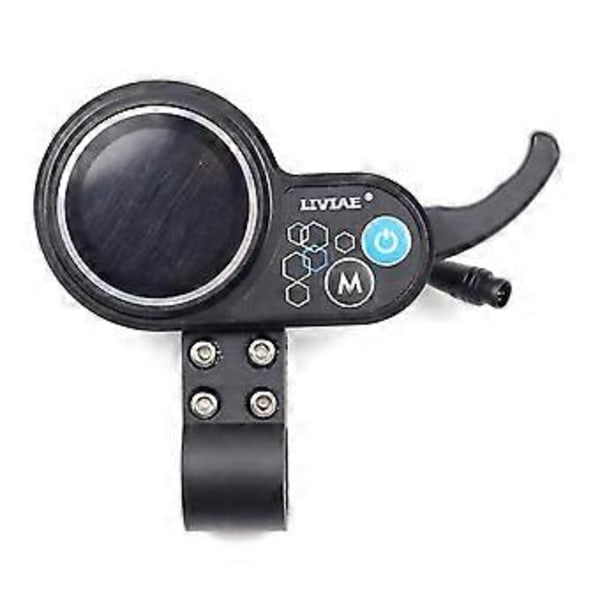 36v-48v 350w Motor Borstlös Kontroller LCD Display Panel Tumgas Elcyklar Scooter