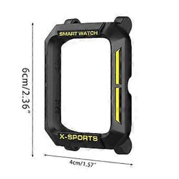Beskyttelsesdeksel for Huami-Bip S/U/for Pop/Gts2 mini for Smartklokke TPU