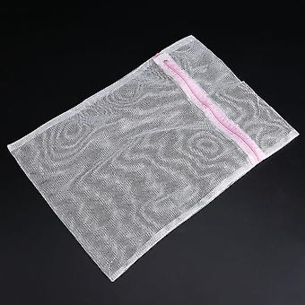 Vaskepose med glidelås for undertøy, vaskemaskin, nettingposer for klær, sokker, BH, undertøy (50*60cm #2)