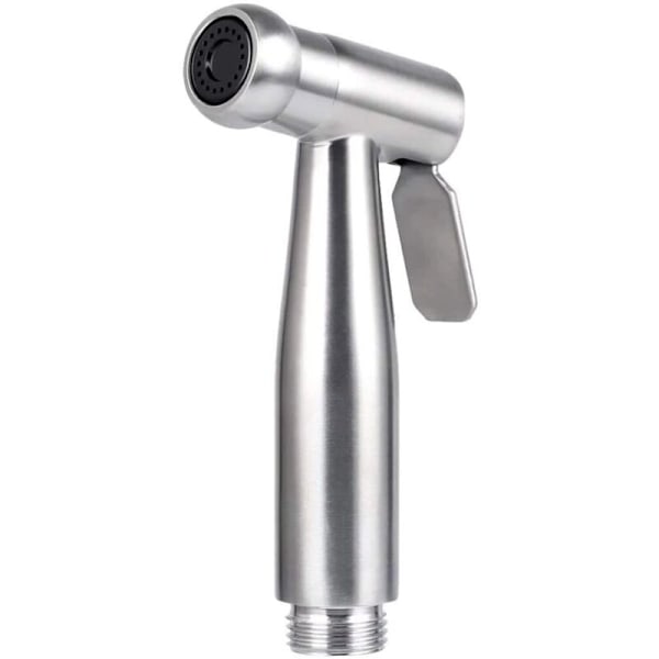 Rustfritt stål bidet toalett spray/håndholdt spray med krok, enkel å installere, for personlig hygiene og servant toalett spray-