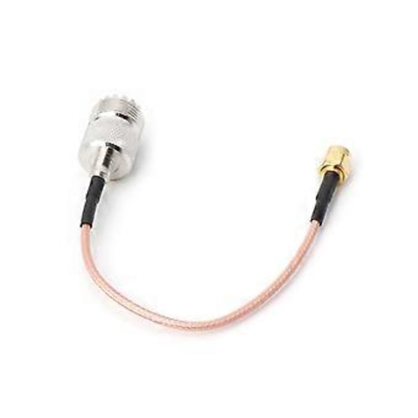 RG316 Kabel Jumper Pigtail UHF SO239 Hunn PL259 til SMA Hann Plugg Krimp Adapter