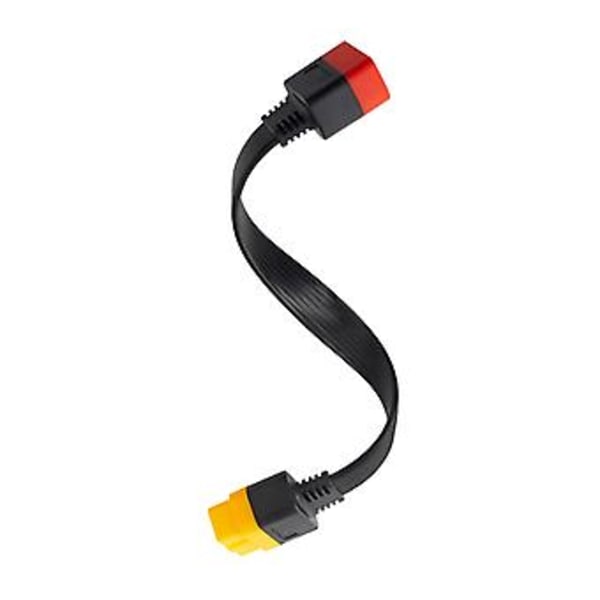 OBDII 16-stifts hane till hona förlängningskabel adapter bil OBD diagnostisk förlängare