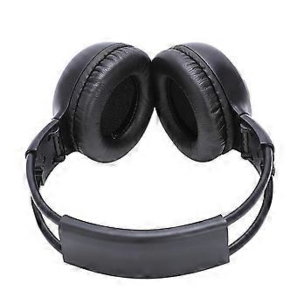 2 X Tupla Infrapuna Stereo Langattomat Kuulokkeet Ir Auto DVD Soitin Niskatuki Musta