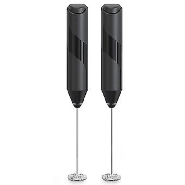 2 Pakke Håndholdt Skummaskin For , Mini Mikser Elektrisk Visp, Fr Elektrisk