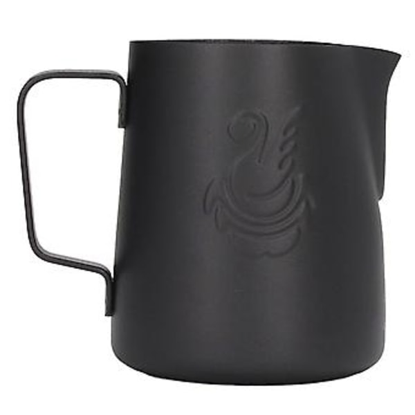 Multifunktionel Mælkeskumningskande, 230 ml Kaffedampkande Vinklet Håndtag Kaffekande Rustfrit Stål Mælkeskumningskande Moderne Innovation