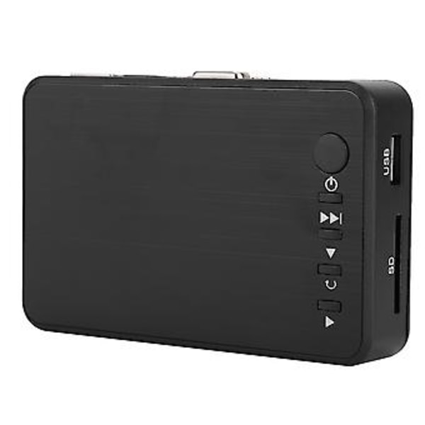 1080P 4K Mini HDMI Media o Video Reklamspelare Hårddiskspelare (EU-kontakt 100-240V)