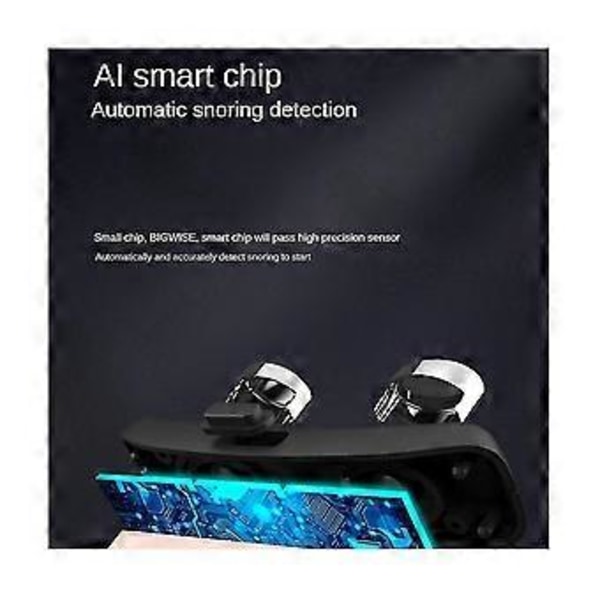 Intelligent Hals Puls Anti-snorke Enhed, Søvn Instrument, Elektrisk Anti-snorke Instrument, S